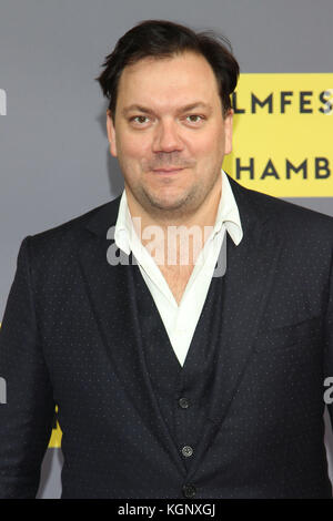 Filmfest Hamburg 2017 Dritter Tag mit: Charly Hübner, wo: Hamburg, Deutschland Wann: 09.Okt 2017 Credit: Becher/wenn.com Stockfoto