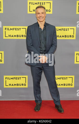 Filmfest Hamburg 2017 Dritter Tag mit: Hannes Jaenicke, wo: Hamburg, Deutschland Wann: 09.Okt 2017 Credit: Becher/wenn.com Stockfoto