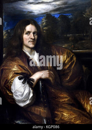 Self Portrait 1650 Jan Lievens Belgischen, Belgien, Flandern, Antwerpen, Antwerpen, Stockfoto