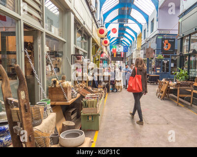 Brixton Markt Zeile in Brixton - eine der lebendigsten und multikulturellen Teile London Stockfoto