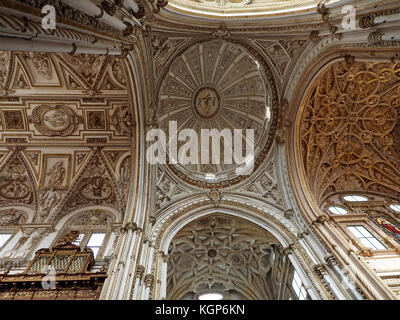 An der Großen Moschee oder die Moschee von Córdoba oder der Kathedrale Mezquita de Córdoba, Spanien Stockfoto