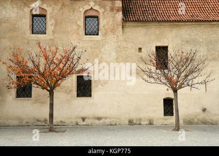 Varna (BZ) ita 2 November 2017: Kloster Neustift, Südtirol, Brixen, Italien. die Augustiner Chorherren Kloster Neustift. Stockfoto