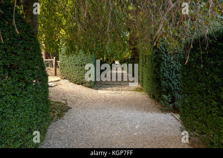 Villa Barbarigo Garten gebaut von der Venezianischen aristokratischen Familie der Barbarigo Stockfoto