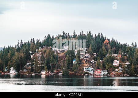 Foto von Deep Cove in North Vancouver, BC, Kanada Stockfoto