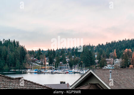 Foto von Deep Cove in North Vancouver, BC, Kanada Stockfoto