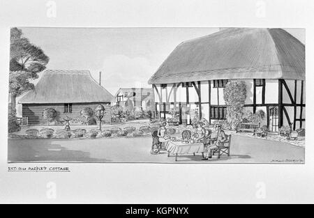 Der Spiegel knacken würde (1980) Produktion Skizzen Datum: 1980 Stockfoto