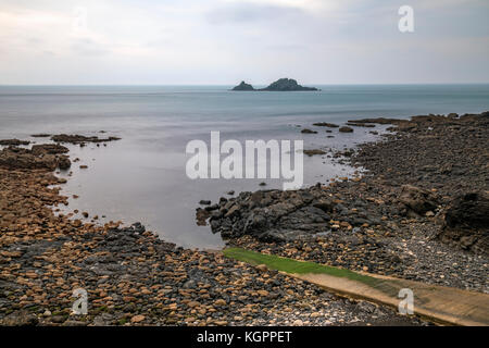 Cape Cornwall, St Just, Cornwall, England, UK Stockfoto