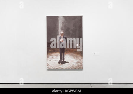 LOS ANGELES, CA - 5. Februar 2017: Das Broad Museum in der Innenstadt von Los Angeles am 5. Februar 2017. Stockfoto