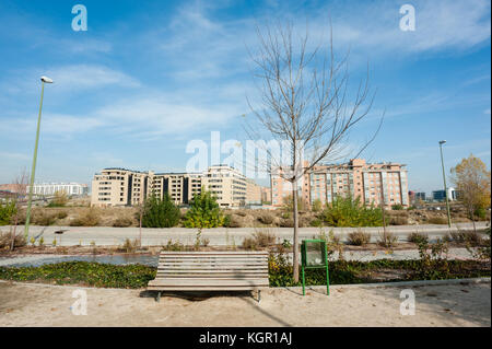 Schlafsaal Stadt in Madrid Stockfoto