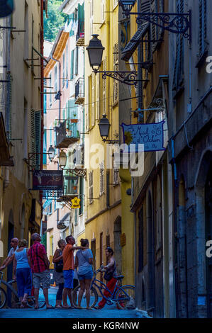 Alpes-Maritimes (06), Nizza. La vieille ville // Frankreich, Alpes-Maritimes (06), Nizza. Die Altstadt Stockfoto