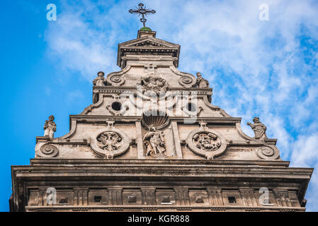 St. Andreas Kirche des ehemaligen Bernardine Kloster auf der Altstadt von Lviv Stadt, größte Stadt in der westlichen Ukraine Stockfoto