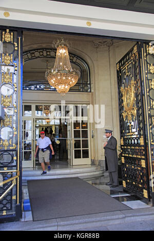 Foyer des Westin Palace Hotel Madrid City Centre, Spanien eröffnet 1912 Stockfoto