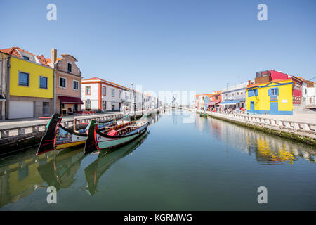 Stadt Aveiro in Portugal Stockfoto