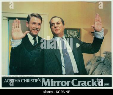 Der Spiegel knacken würde (1980), Tony Curtis, Edward Fox Datum: 1980 Stockfoto