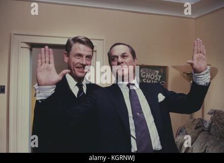 Der Spiegel knacken würde (1980), Tony Curtis, Edward Fox Datum: 1980 Stockfoto