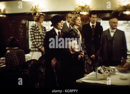 Mord im Orient Express (1974), Lauren Bacall, Wendy Hiller, Rachel Roberts, Sean Connery, Martin Balsam, Vanessa Redgrave, Anthony Perkins Datum: 1974 Stockfoto