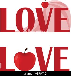 Logo. Ernährung. vektor. Stock Vektor