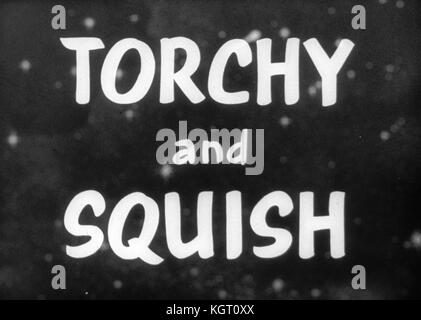 Die Batterie torchy Boy (1957) TV-Serie, Serie, Episode drei, Torchy und Squish Datum: 1957 Stockfoto