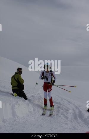 Skimountaineering Wm Tromsø, Randonee Racing Stockfoto