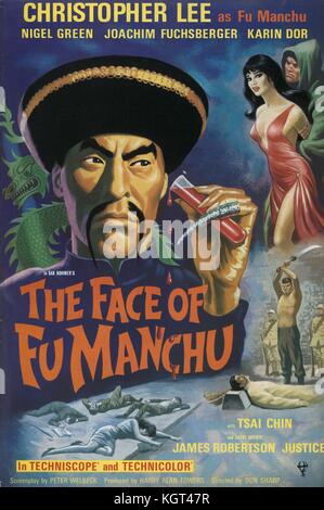 Angesichts von Fu Manchu (1965) Datum: 1965 Stockfoto