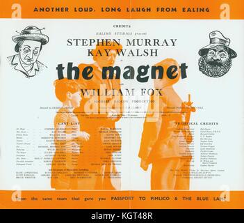 Der Magnet (1950), Film Poster Stockfoto