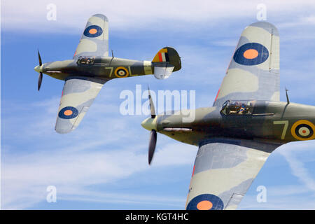 Ein 1941 Hawker Sea Hurricane Stockfoto