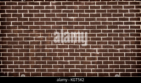Alten, dunklen Mauer Textur oder Hintergrund, Farbe getonte Bild. Stockfoto