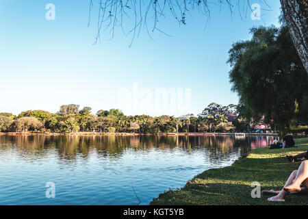 Foto von Ibirapuera Park in Sao Paulo, Brasilien (Brasil) Stockfoto