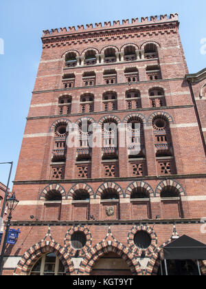 Die Kornkammer - Bristol byzantinischen Stil Gebäude, Walisisch zurück, Bristol Stockfoto