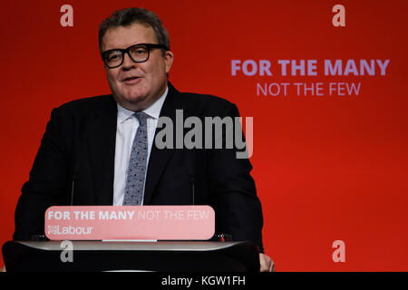 Tom Watson spricht am Dienstag, den 26. September 2017, auf der Herbstkonferenz der Labour Party im Brighton Center, Brighton, Großbritannien. Im Bild: Tom Watson, Stellvertretender Vorsitzender Der Labour Party Stockfoto