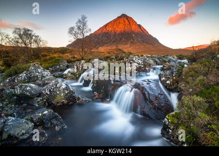 Buachaille Etive Mòr, Glencoe Stockfoto