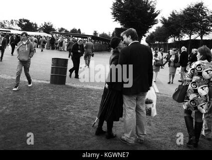 Goodwood Raceway Festival of Speed in Sussex UK 2012. Das Goodwood Festival of Speed ist ein jährlicher Anstieg auf den Hügeln mit historischen Rennfahrzeugen, die auf dem Gelände von Goodwood House, West Sussex, England, veranstaltet werden. Stockfoto