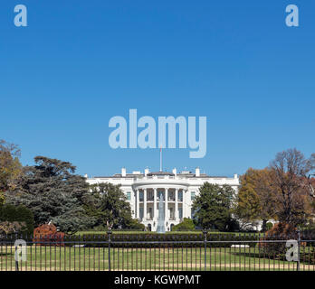 Das weiße Haus, Washington DC, USA Stockfoto