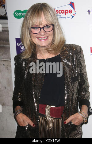 Oct 10, 2017 - Twiggy Teilnahme an Specsavers Brillenträger des Jahres 2017, 8 Northumberland Avenue, London, England, Großbritannien Stockfoto