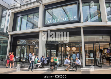 David Jones Kaufhaus in Barangaroo Büro Entwicklungen, die Innenstadt von Sydney, Australien Stockfoto