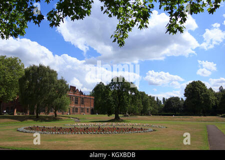 Aston Hall und Gärten in Aston, Birmingham, Großbritannien Stockfoto