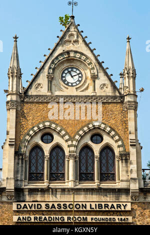 David Sassoon Bibliothek, Mumbai, Maharashtra, Indien, Asien Stockfoto