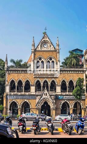 David Sassoon Bibliothek, Mumbai, Maharashtra, Indien, Asien Stockfoto