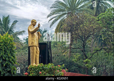 Ambedkar Statue, azad Park Road, dharwad, Karnataka, Indien, Asien Stockfoto