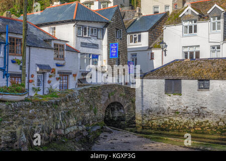 Polperro, Cornwall, Großbritannien Stockfoto