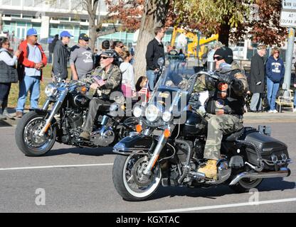 Veterans Day Parade in Denver am 11. Nov 2017. Stockfoto