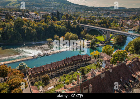 Altstadt von Bern in der Schweiz Stockfoto