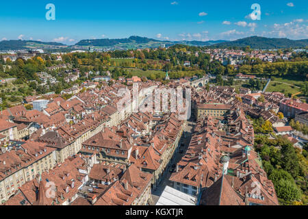 Panoramablick über Bern, Schweiz Stockfoto