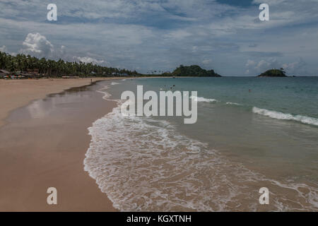 Nacpan Strand in El Nido Palawan Philippinen Stockfoto