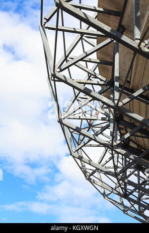 BT Murrayfield ist ein Stadion in erster Linie für Rugby Union übereinstimmt, verwendet. Das Stadion ist die Heimat der Schottischen Rugby Union. Stockfoto