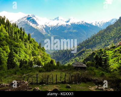 Die schöne Landschaft von Manali, Indien Stockfoto