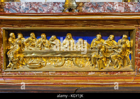 Das letzte Abendmahl - Gian Lorenzo Bernini Stockfoto