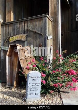 Pigeon Forge, Tennessee, United States-July 9, 2017: Nahaufnahme der Gem Mine touristische Attraktion Stockfoto