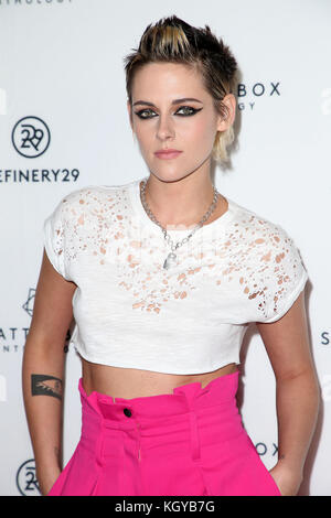 Los Angeles, Kalifornien, USA. November 2017. 9. November 2017 – Los Angeles, Kalifornien – Kristen Stewart. Starlight Studios Und Refinery29 „Come Swim“ Los Angeles Premiere. Quelle: F. Sadou/AdMedia/ZUMA Wire/Alamy Live News Stockfoto