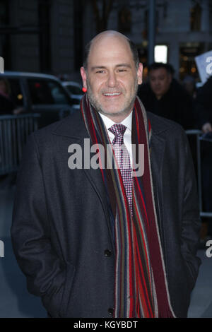 Regisseur Matthew Weiner besucht die Sondervorführung "Mad Men" New York am 22. März 2015 im Museum of Modern Art in New York City. Kredit: Erik Pendzich Stockfoto